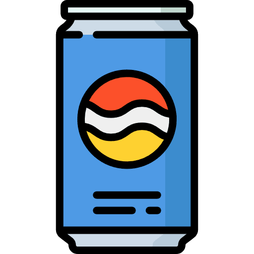 Soda can food and restaurant food icon
