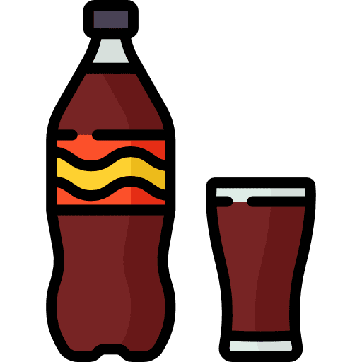 Soda coke refreshment soft drink icon