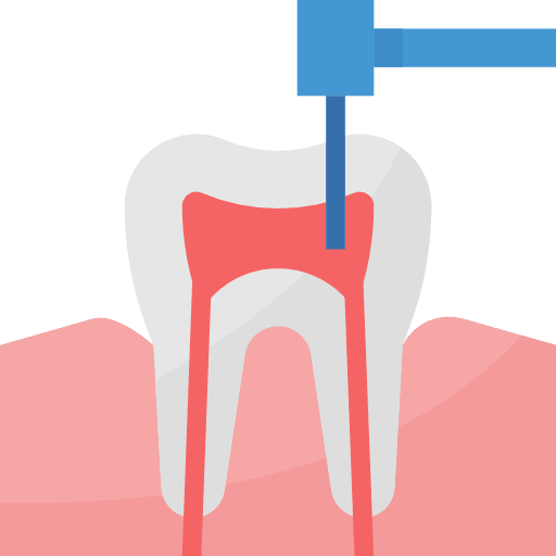 Dental care teeth beauty health care icon