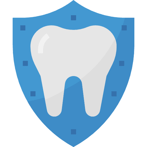 Tooth medical protection tooth icon