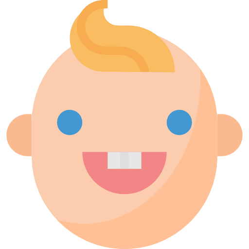 Baby healthcare and medical medical dental icon