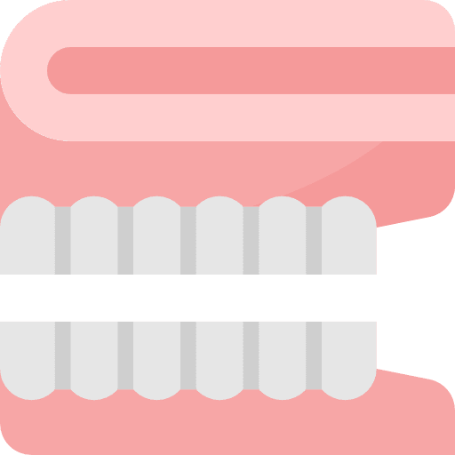 Denture denture dentist teeth icon