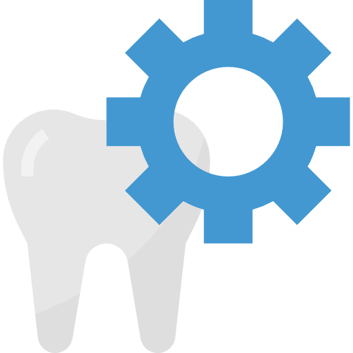 Teeth medical premolar dentist icon