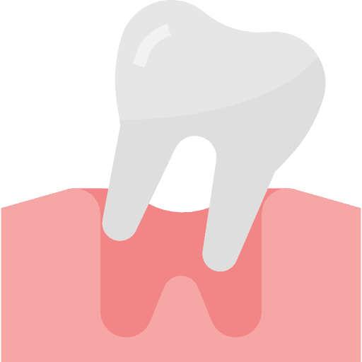 Tooth healthcare and medical healthcare dentist icon