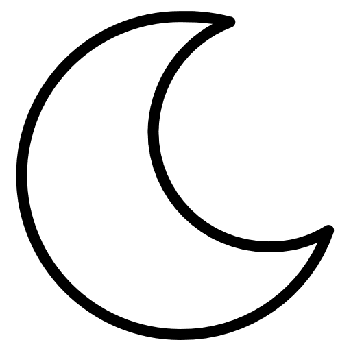 Night star night moon phase icon
