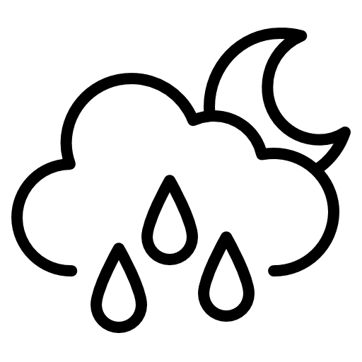 Night meteorology moon moon phases icon