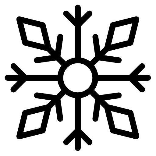 Snowflake cold snow snowflake icon