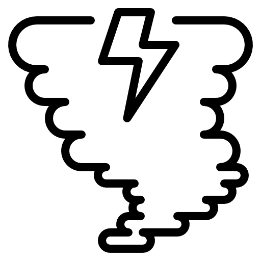 Tornado nature wind weather icon