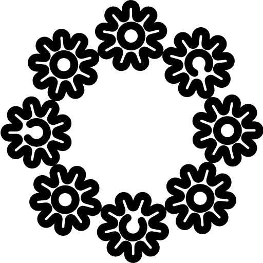 Floral design design art flower design icon