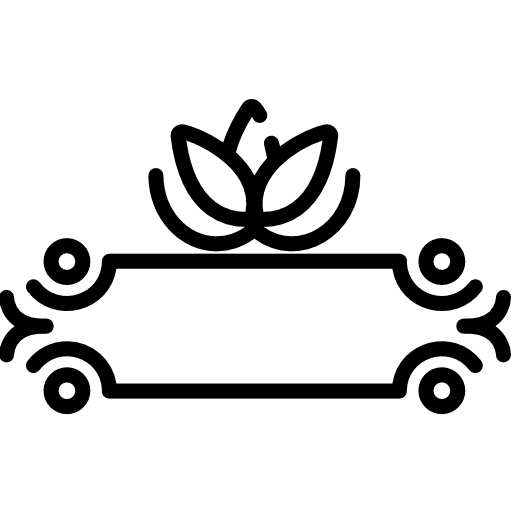 Floral design floral design floral art icon