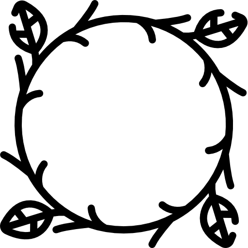 Floral design art floral design flower design icon