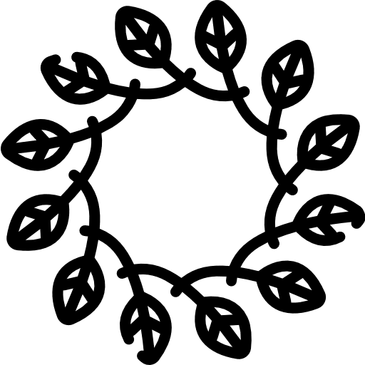 Floral design floral design flower curves floral icon