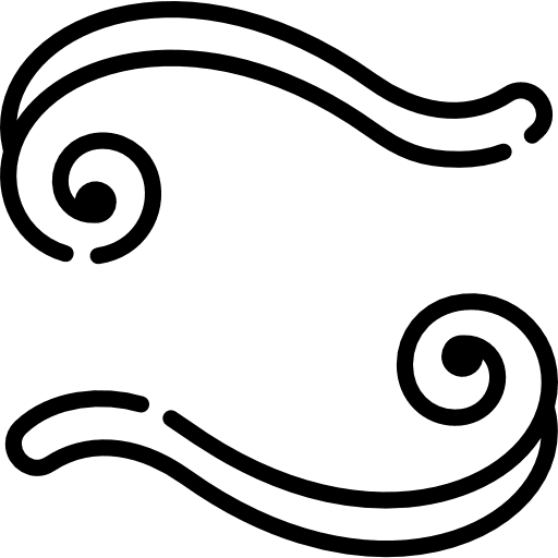 Floral design floral flower curves flower design icon