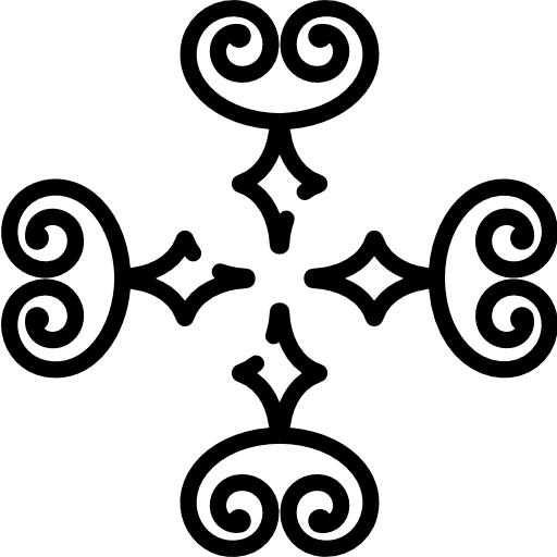 Floral design nature art floral icon