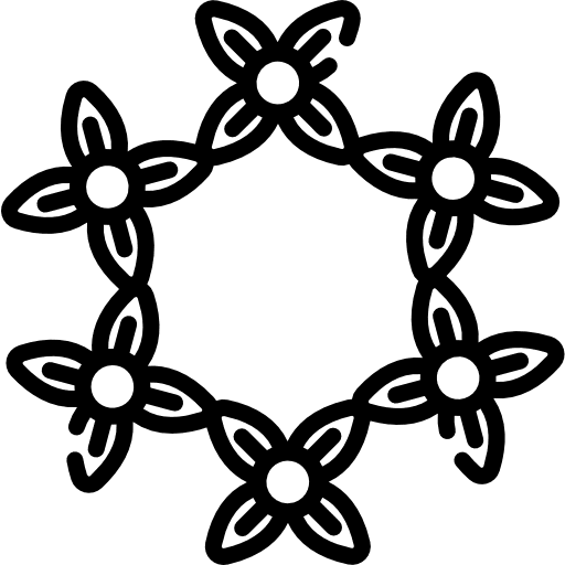 Floral design flower design floral design icon