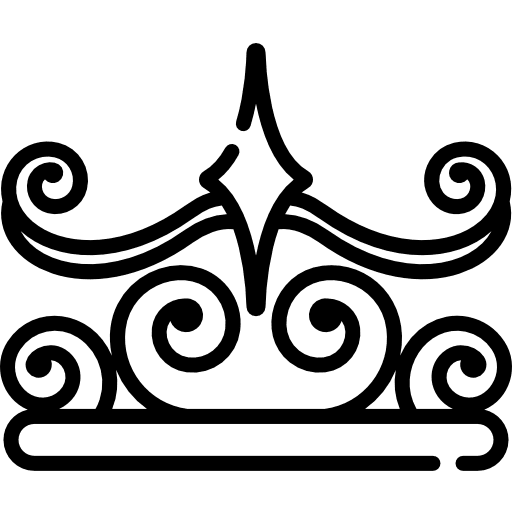 Floral design flower design flower curves design icon