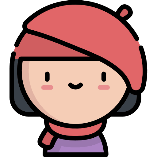 Artist smile fashion profile icon