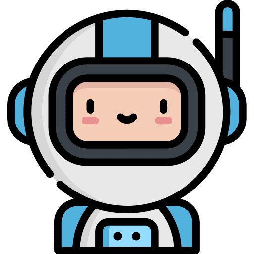 Astronaut helmet uniform avatar icon