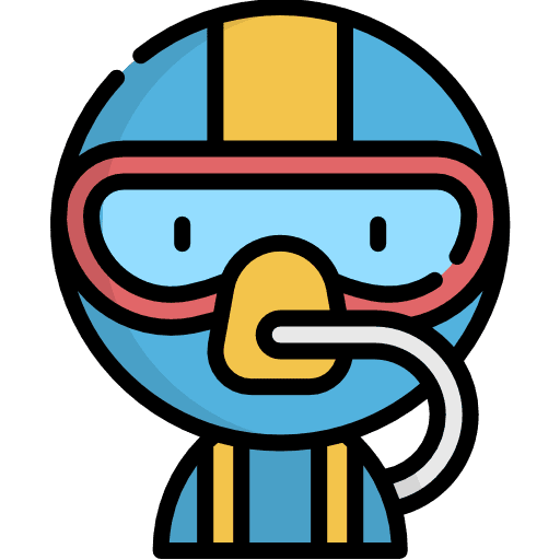 Diver professions and jobs profession job icon