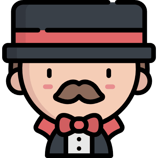 Magician professions and jobs person professional icon