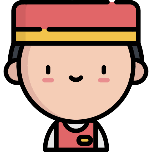 Bellboy worker person professions and jobs icon