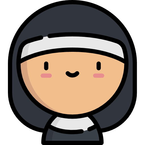 Nun user cultures smile icon