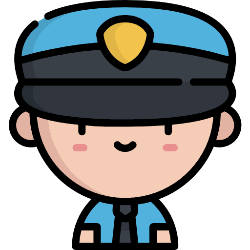 Police police profile avatar icon