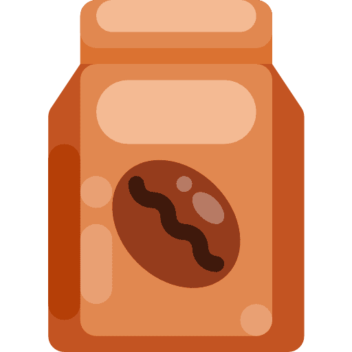 Coffee bag coffee bag coffee coffee grain icon