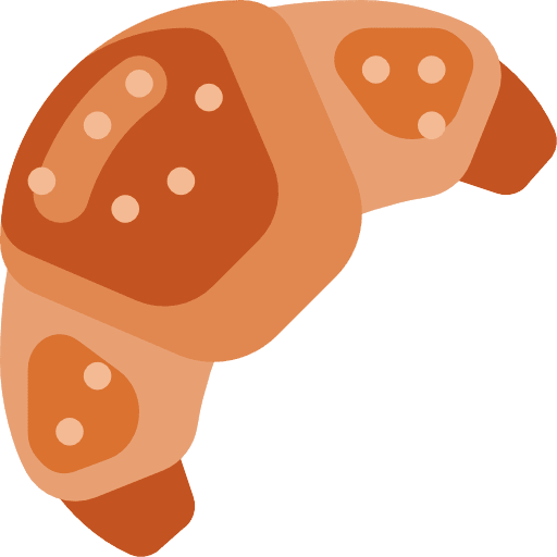 Croissant breads french croissants icon