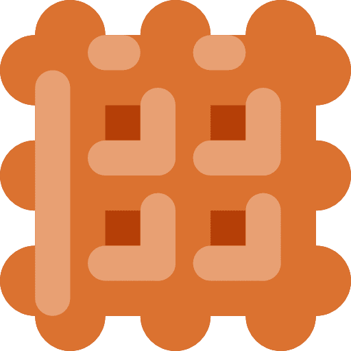 Pancake french food and restaurant food icon