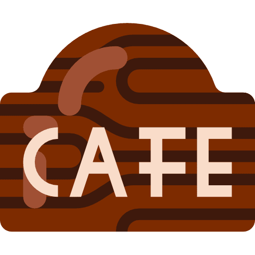 Cafe hot drink cafe coffee shop icon
