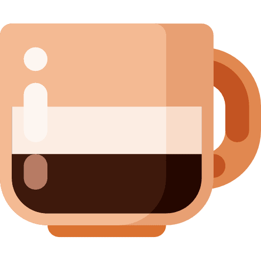 Coffee cup chocolate hot drink food icon