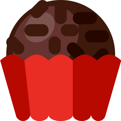 Cupcake dessert bakery food icon