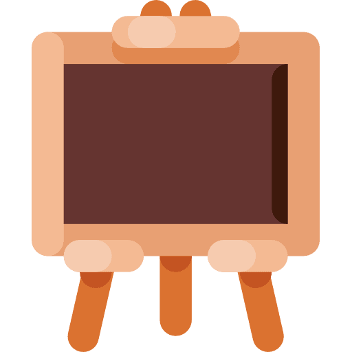 Blackboard school education blackboard icon