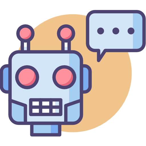 Bot robot communications bot icon