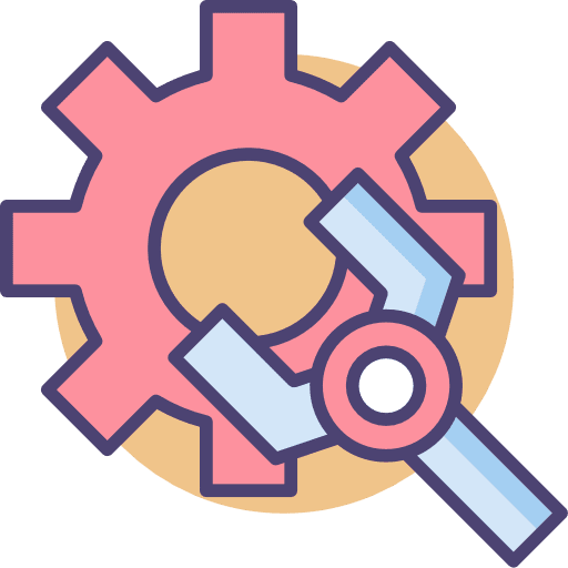 Settings gears settings cogwheel icon