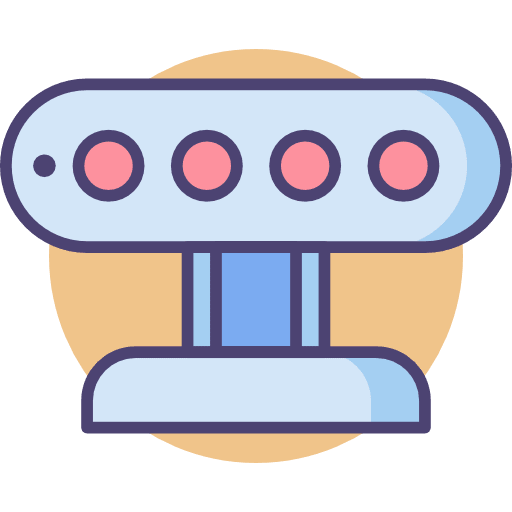 3d sensor electronics engineering industry icon