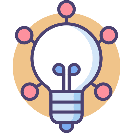 Light bulb invention electronics illumination icon