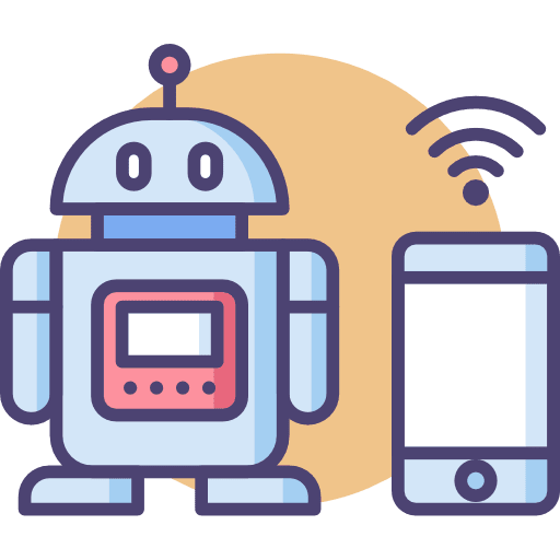 Robot science fiction robotics robot icon