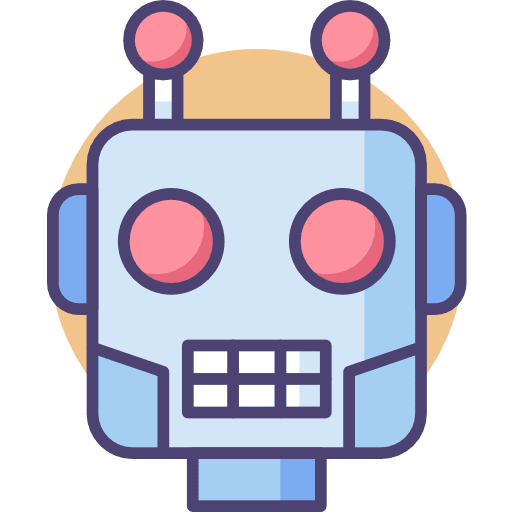 Robot electronics science fiction avatar icon