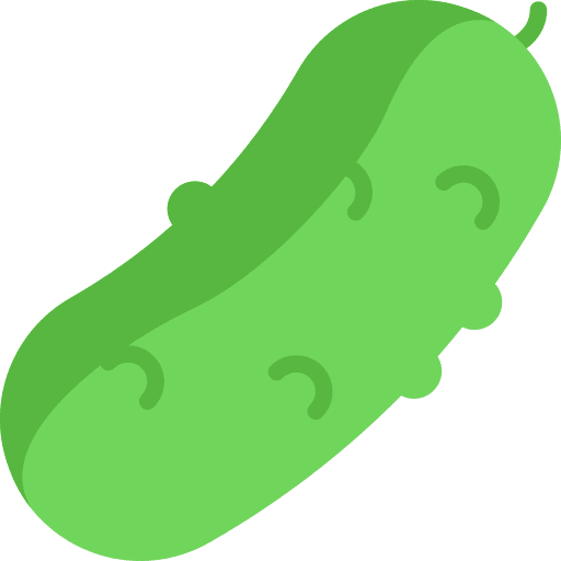 Cucumber food healthy food food and restaurant icon