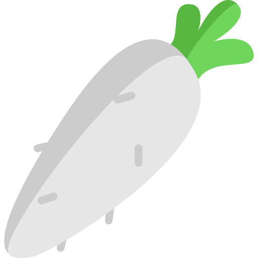 Horseradish vegetable radish food and restaurant icon