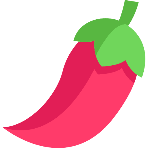 Pepper food chili pepper organic icon