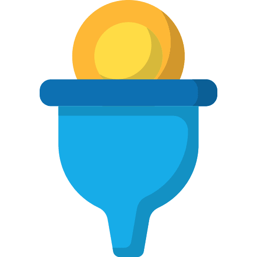 Funnel tools and utensils tool filter icon