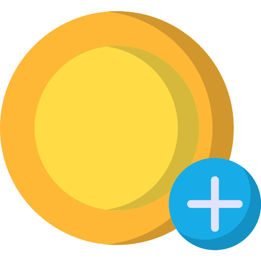 Income business and finance add money icon