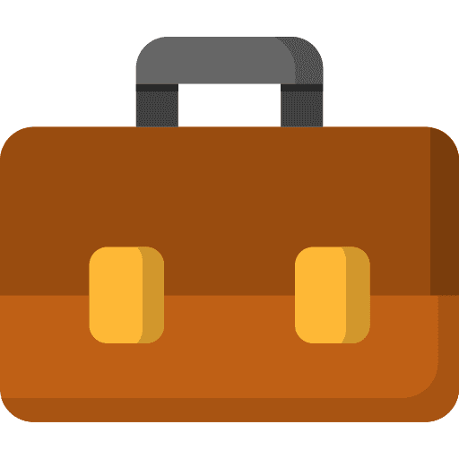 Briefcase miscellaneous suitcase portfolio icon