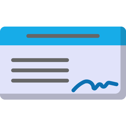 Check contract document agreement icon