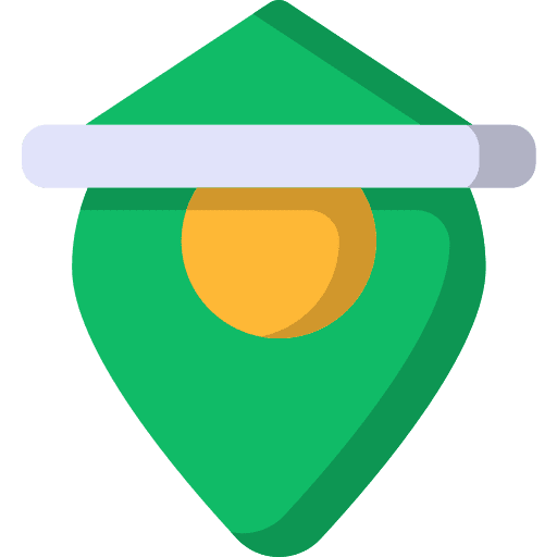 Location map pointer map location signs icon