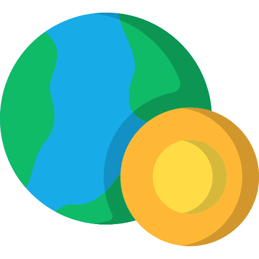 World worldwide economy earth icon