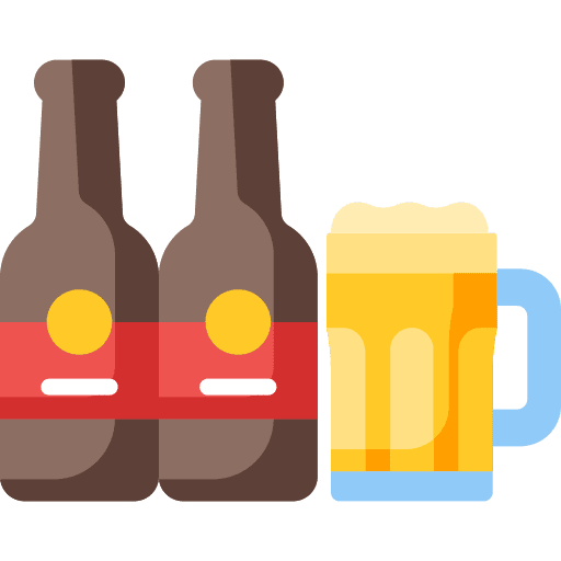 Beer bottle bar beer icon